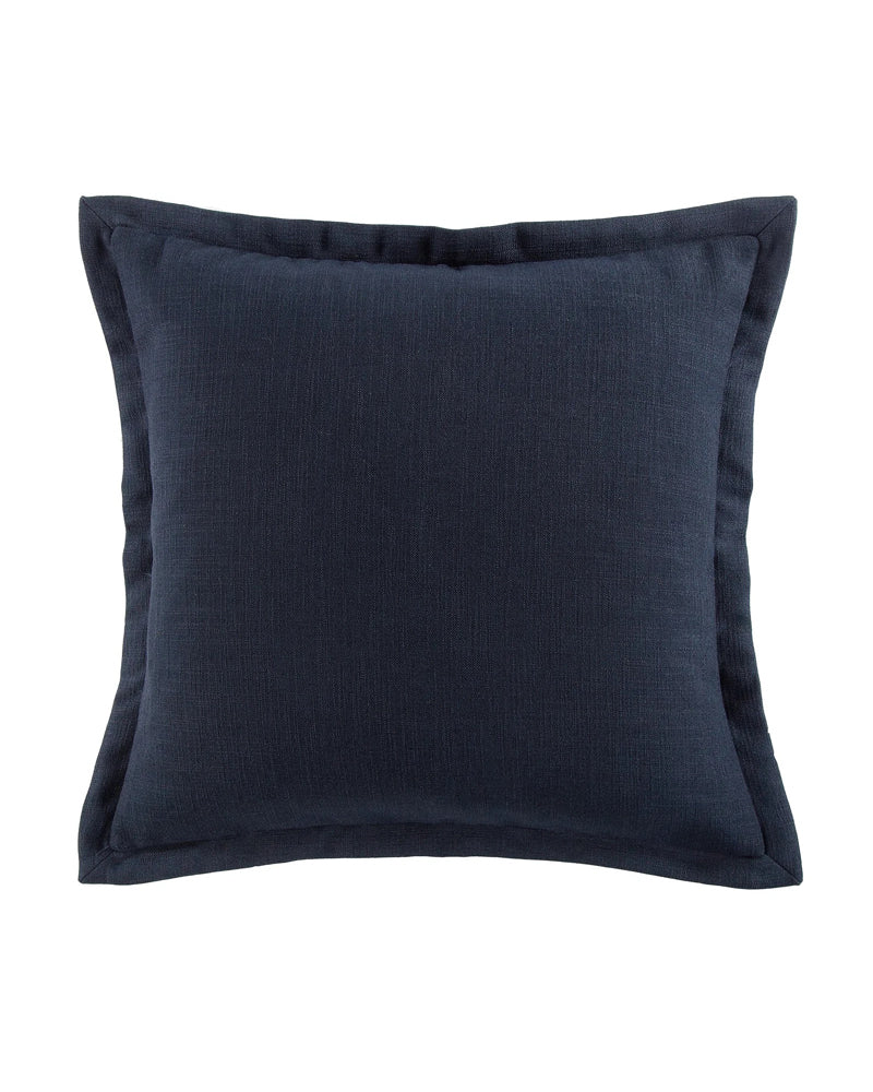 Camden Nubby Navy Euro Sham