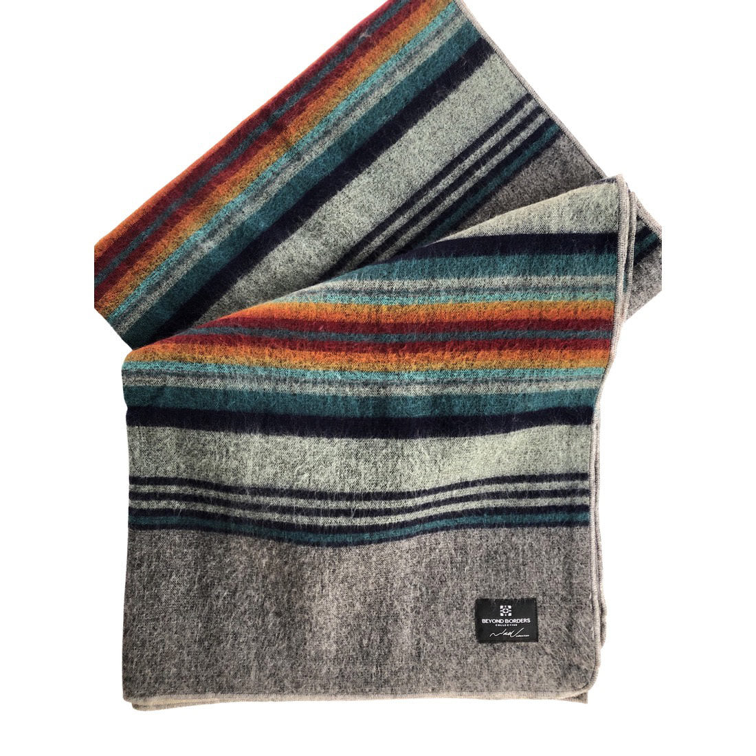 El Viajero Blanket - Grey Sunrise