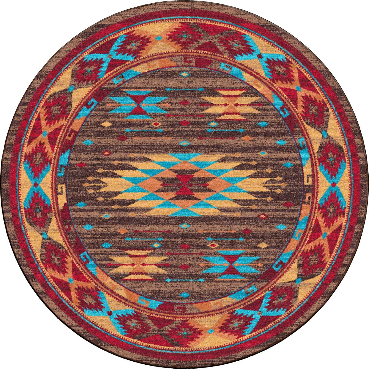 Espuela - Turquoise Southwestern Rug