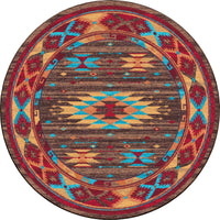 Espuela - Turquoise Southwestern Rug