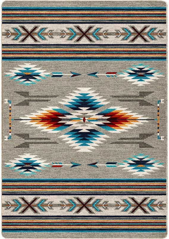 southwestern cowboy rug