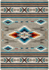 southwestern cowboy rug