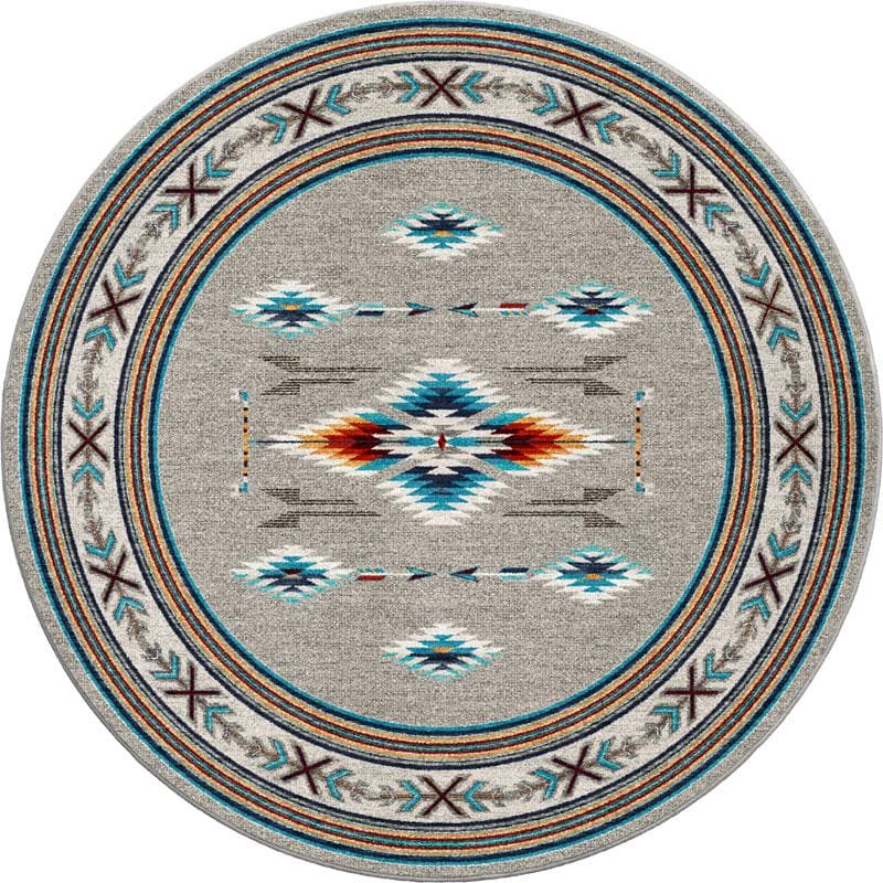 southwestern cowboy rug