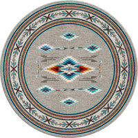 southwestern cowboy rug