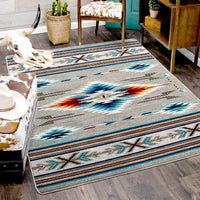 southwestern cowboy rug