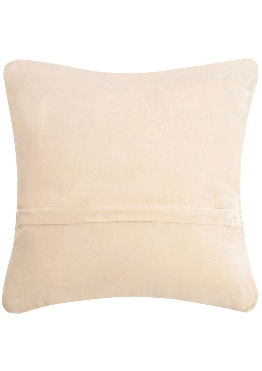 Southwestern Cactus Floral Hook Pillow back