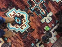 Badlands Rust American Dakota Rug