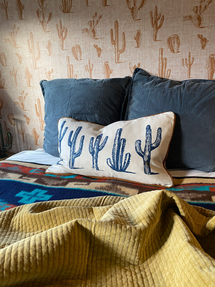 Stonewashed Cotton Velvet Tuscan Quilt