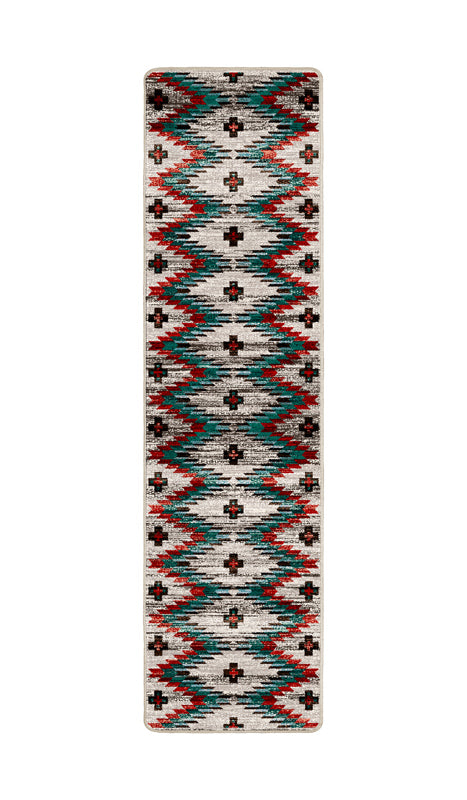 Celebration - Lively Blue Cowboy Rug