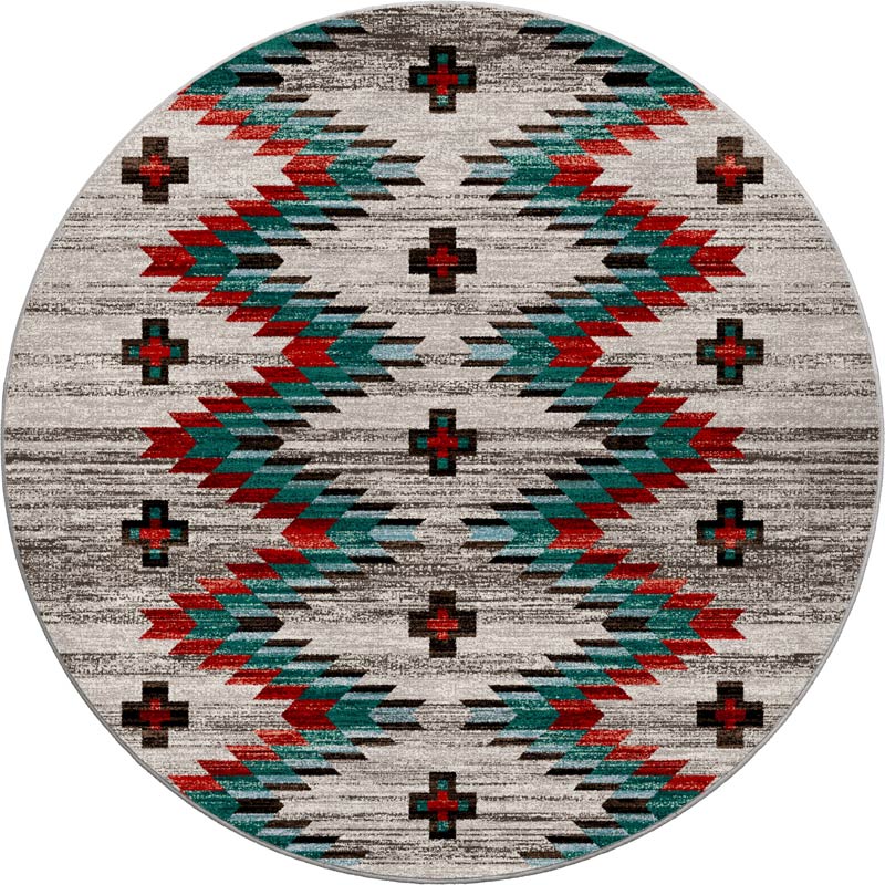 Celebration - Lively Blue Cowboy Rug