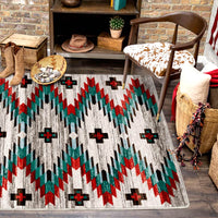 Celebration - Lively Blue Cowboy Rug