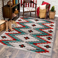 Celebration - Lively Blue Cowboy Rug