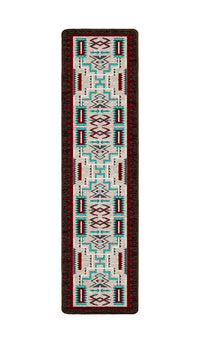 Prairie Wind - Turquoise Cowboy Rug