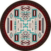 Prairie Wind - Turquoise Cowboy Rug