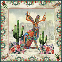 Jackalope Shower Curtain