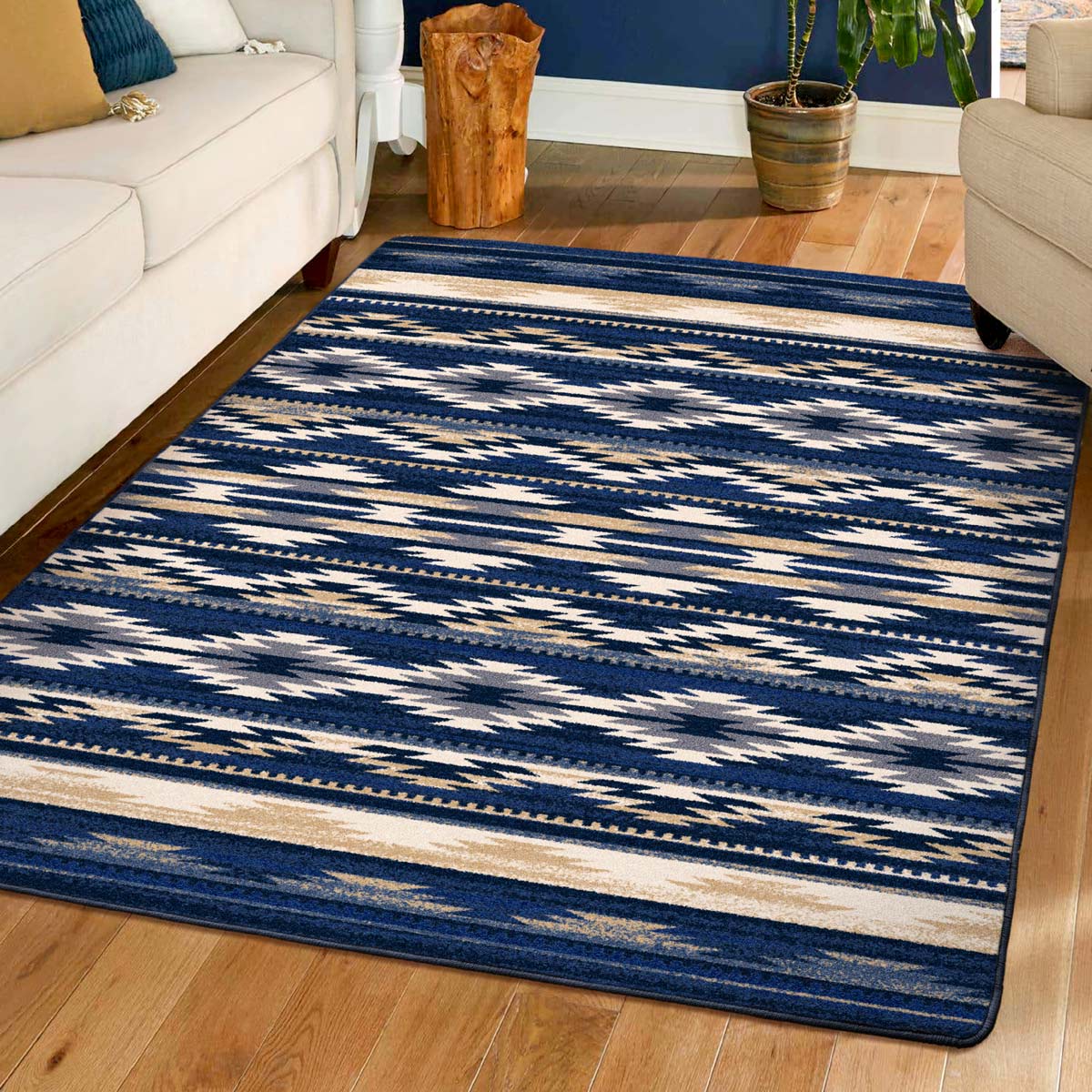 Medicine Cornflower Southwest Rug