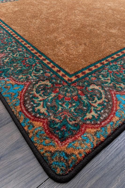 Nubuck - Cognac western rug