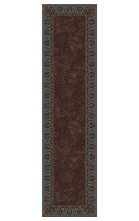 leather style rug