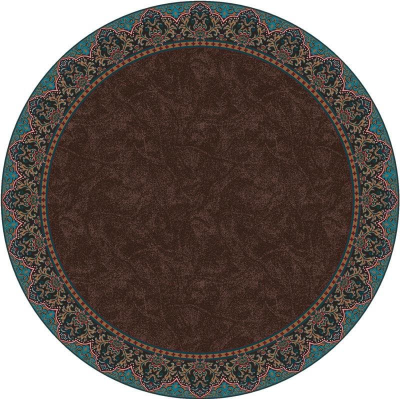 leather style rug