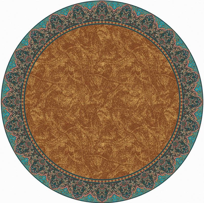 Nubuck - Cognac western rug