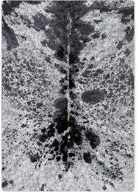 Pioneer Longhorn - Black & White Cowhide Rug