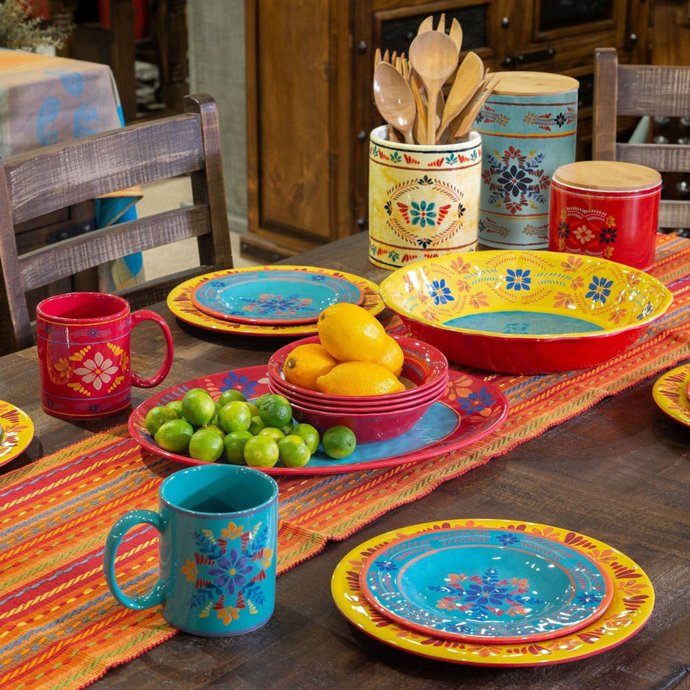 Bonita Southwestern Dinnerware Set
