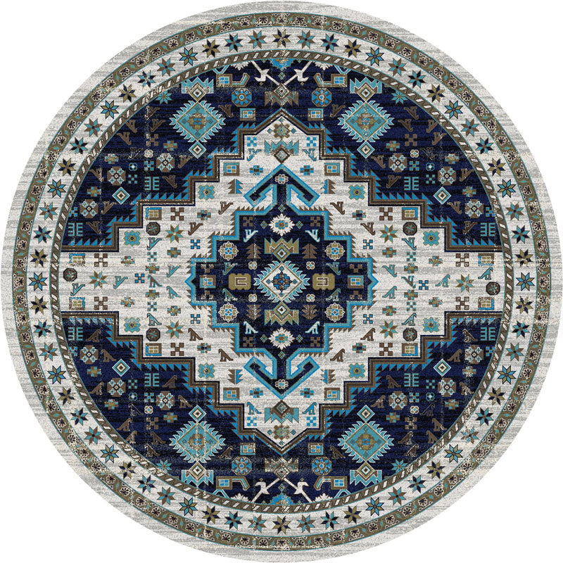 Persian Version - Dusk Blue Turquoise Rug