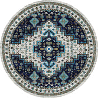 Persian Version - Dusk Blue Turquoise Rug