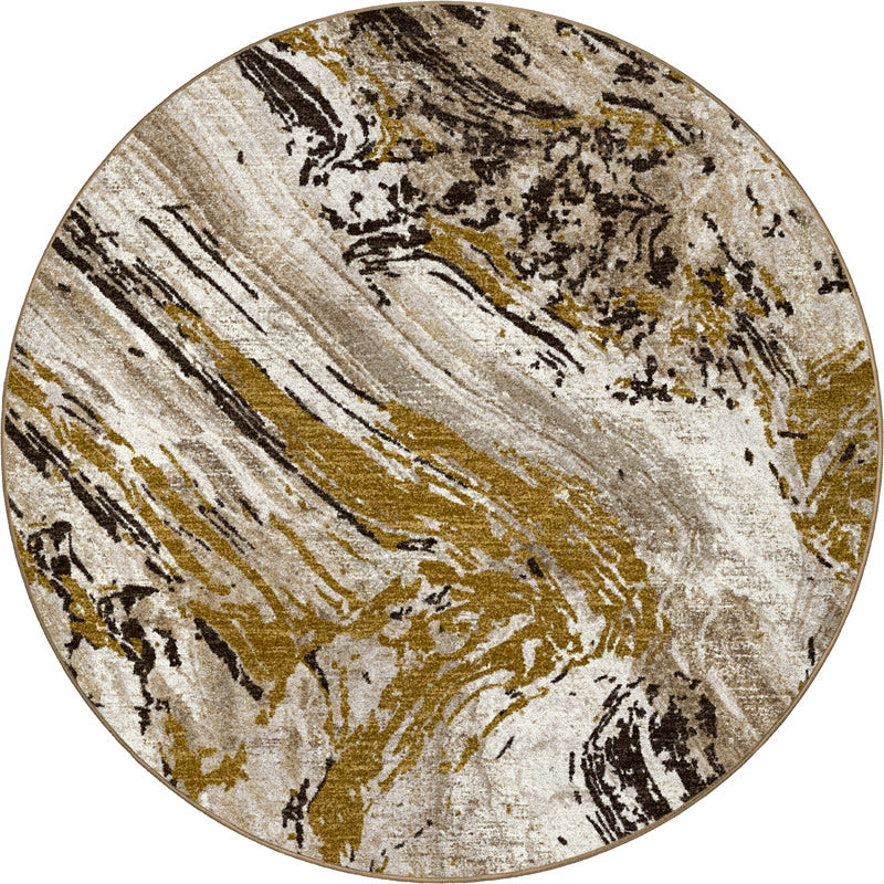 Petrified - Multi Rustic Wood Print Rug