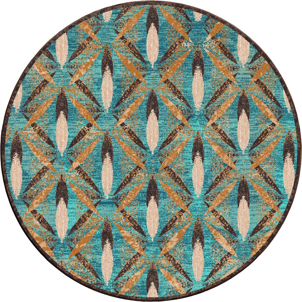 Plumage - Tropical Turquoise Western Rug
