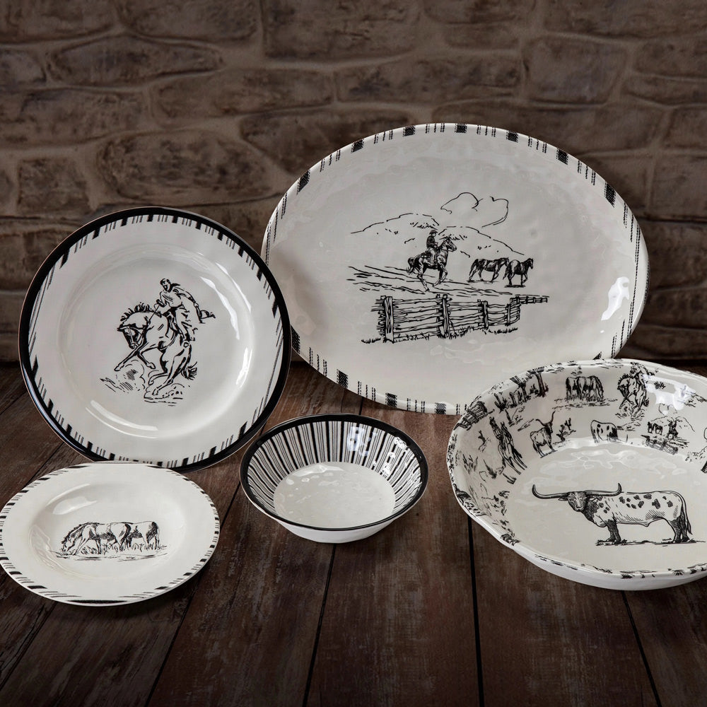 Western Dinnerware Set