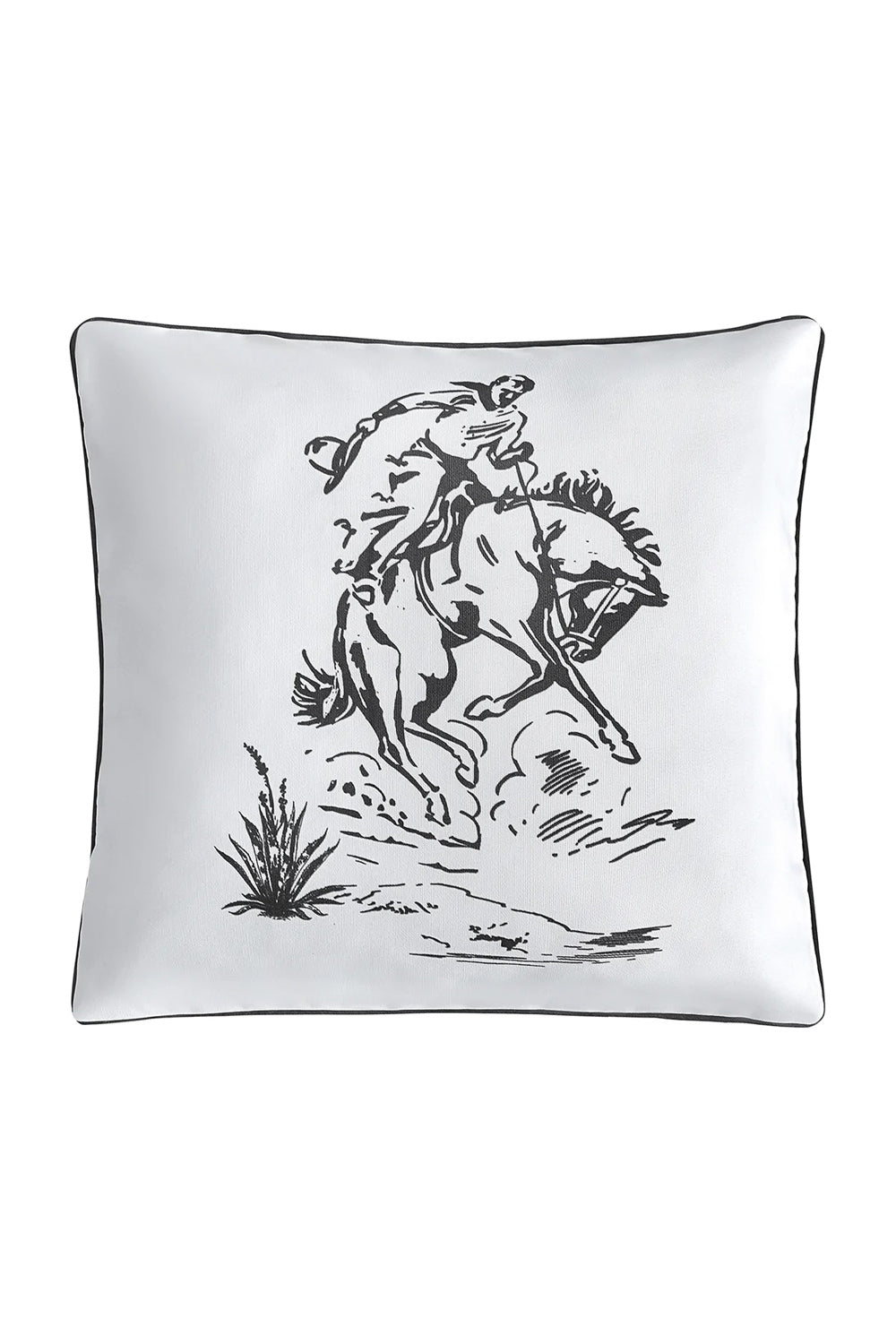 Ranch Life Cowboy Pillow