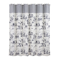 Ranch Life Western Cowboy Shower Curtain