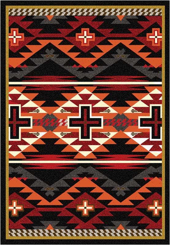Rustic Cross Rug