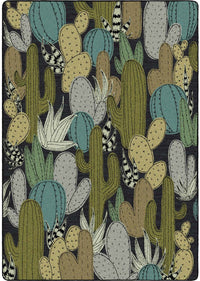 Saguaro - Dusk Cactus Rug