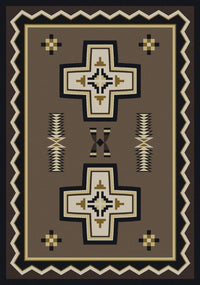 Southwestern area rug Saint Cross