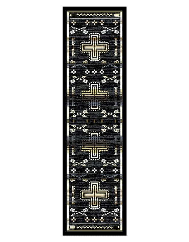Shoot me Straight - Natural Western Rug