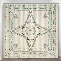 Squash Blossomed Shower Curtain