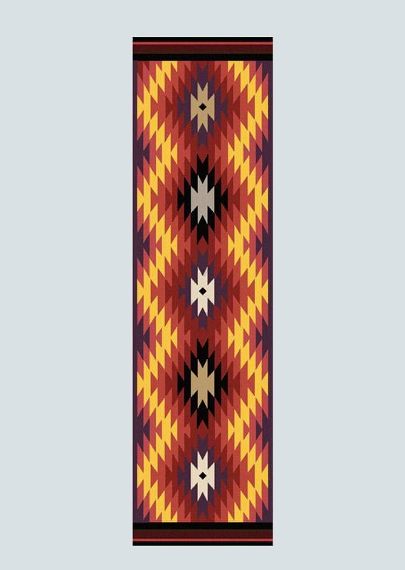 Southwestern Area Rug - Starburst Bright