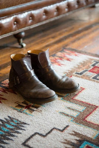 Storm Pattern Rustic Area Rug