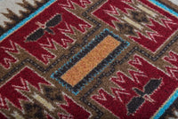 Storm Pattern Rustic Area Rug