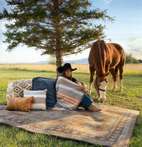 Torn - Old World Tones Persian Rug