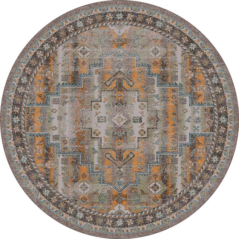 Torn Old World Western Rug