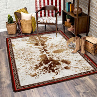 Vaquero Spotted Brindle Cowboy Rug