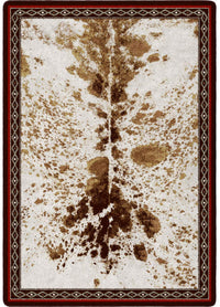 Vaquero Spotted Brindle - Cowhide Rug