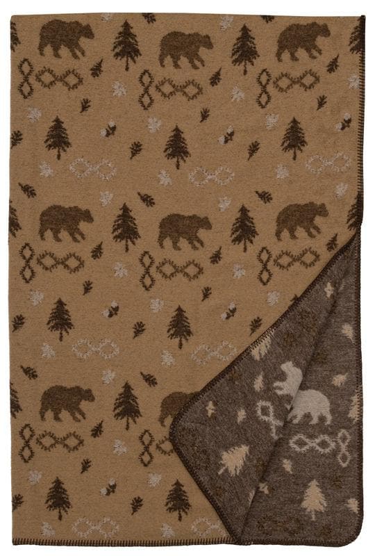 Chactaw wool throw blanket