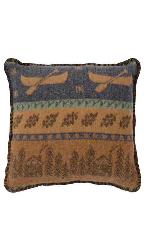 Lakeshore II Rustic Wool Throw