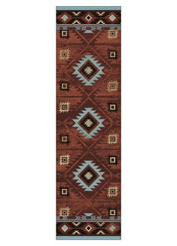 Southwest Rust Area Rug