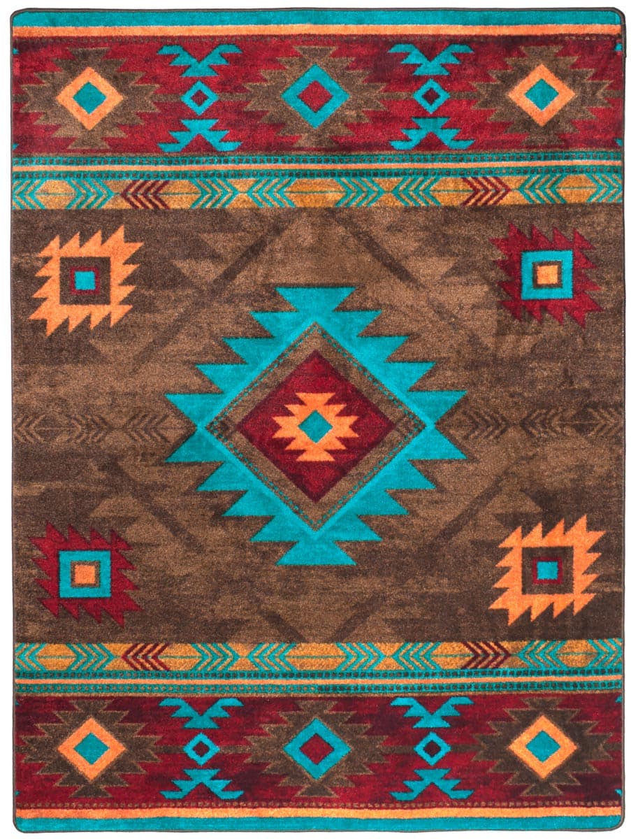 Southwestern Whiskey River Area Rug