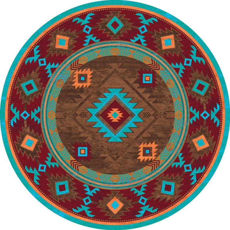 Southwestern Whiskey River Area Rug
